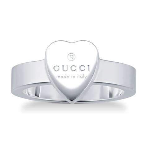 gucci heart ri g|gucci trademark ring.